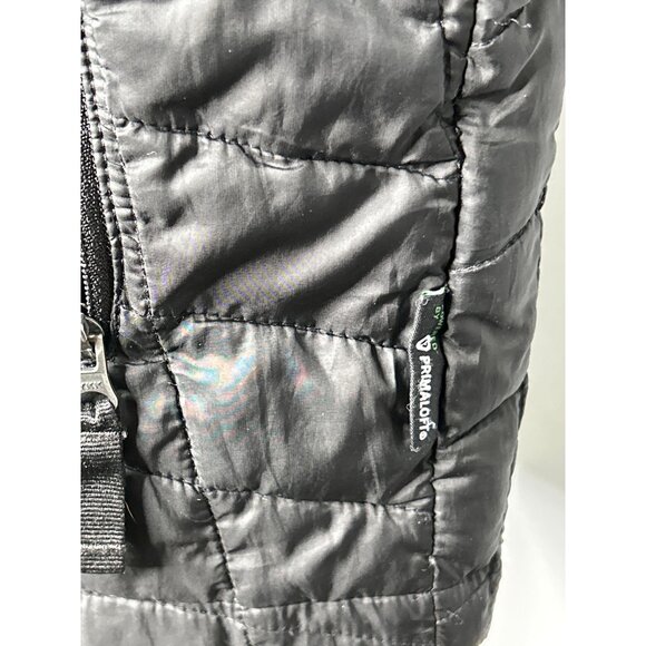 The North Face Boys Puffer Jacket Size M Black Quilt Zip Pockets Insulated Warm - Picture 4 of 6